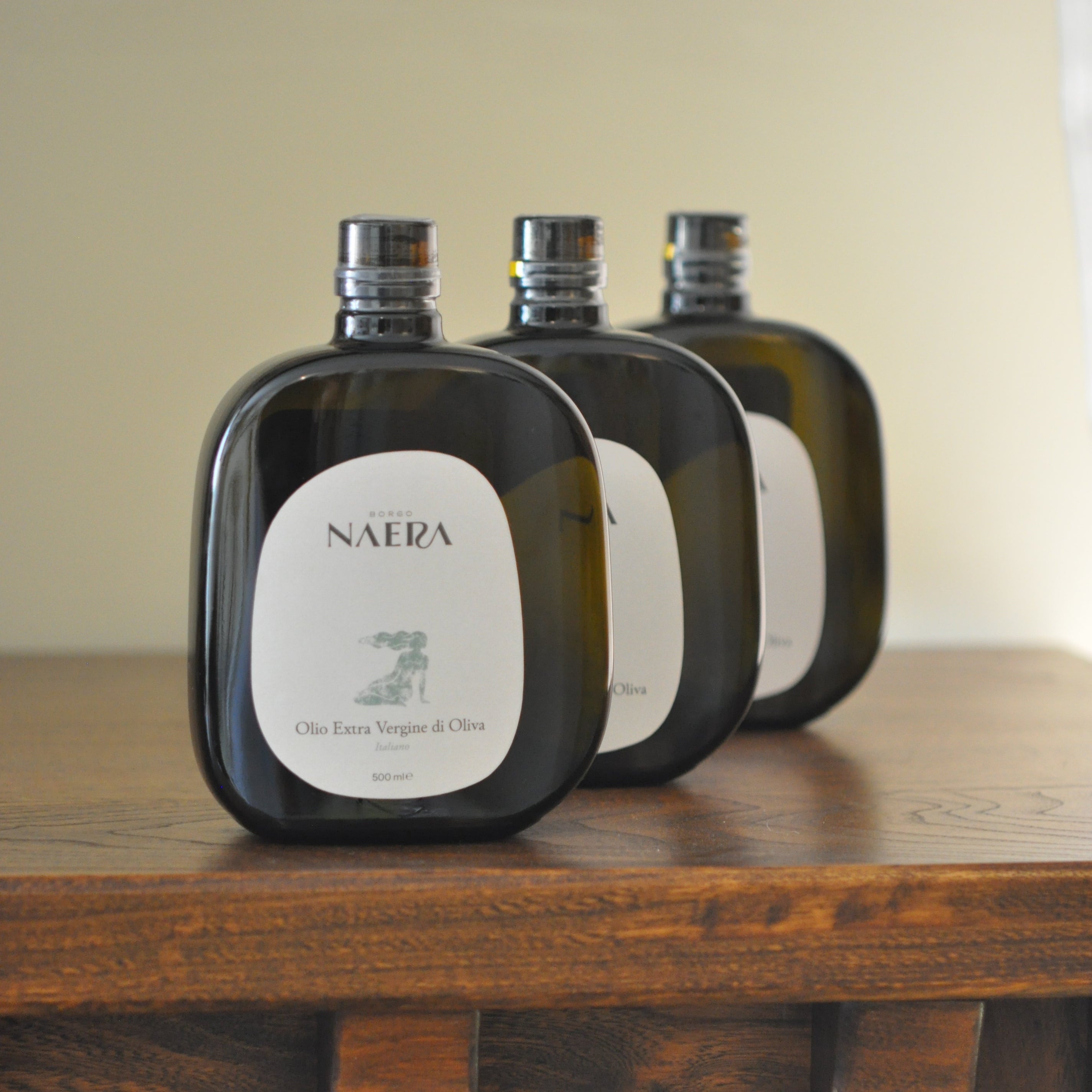 Three Bottles of Extra Virgin Olive Oil - Free Shipping